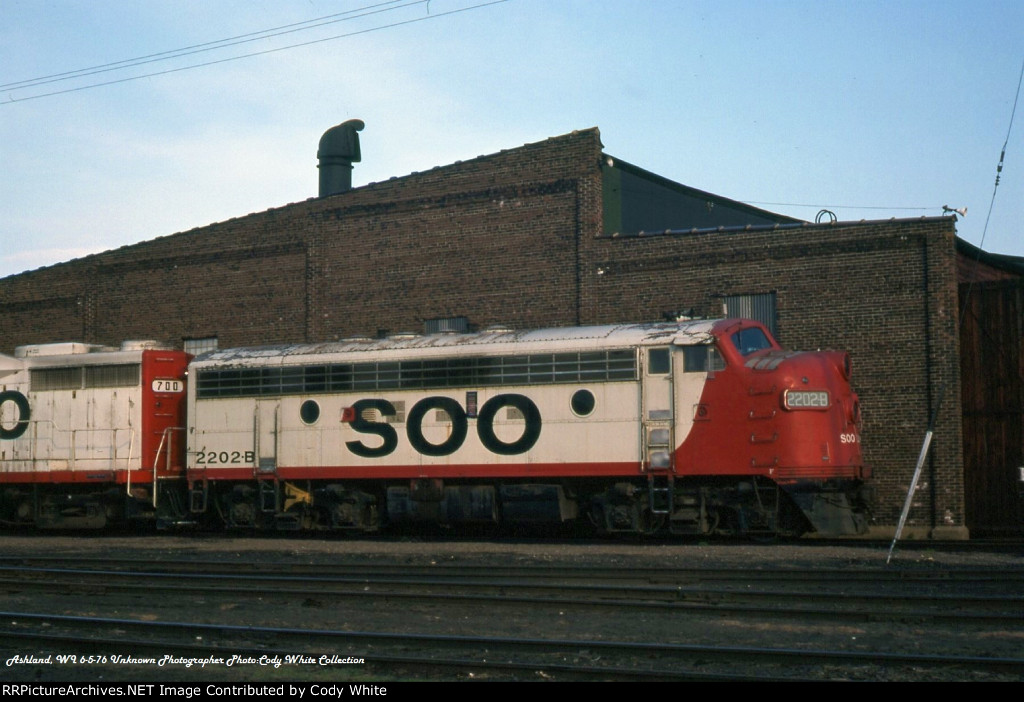 Soo Line F7A 2202B